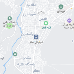نقشه بوکان